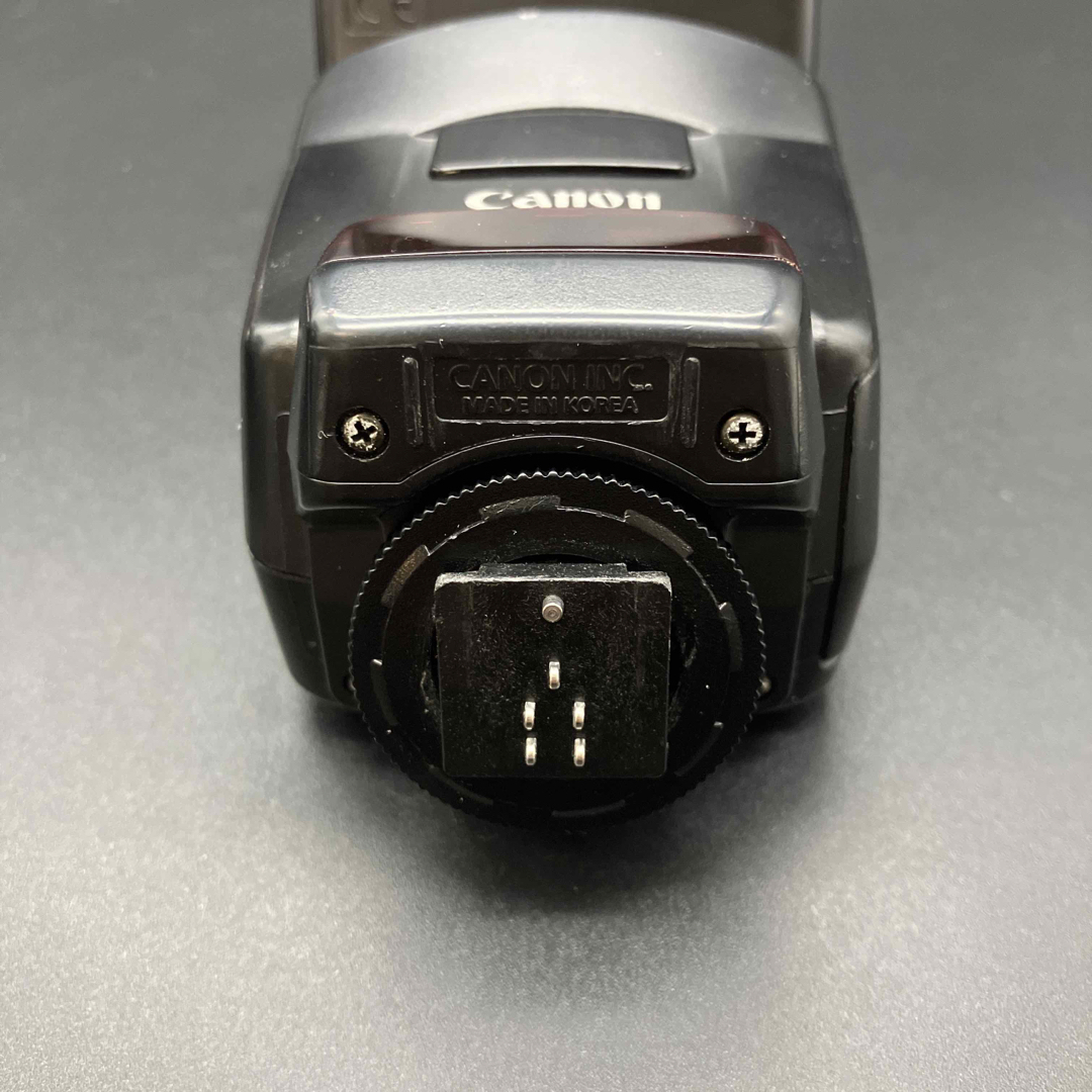 Canon(キヤノン)の即決 Canon キヤノン ストロボ 420EX ケース付き スマホ/家電/カメラのカメラ(ストロボ/照明)の商品写真