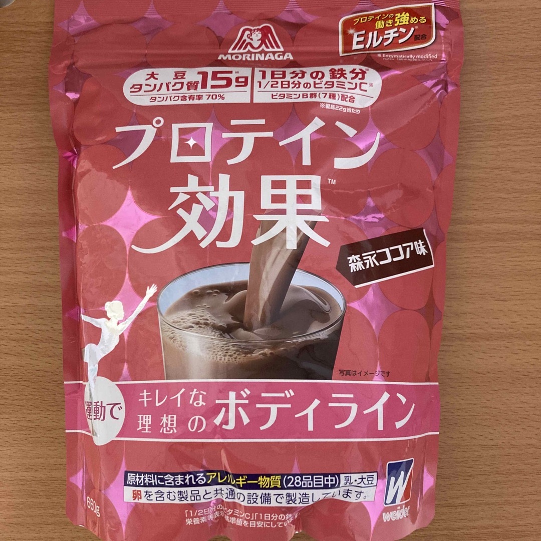 weider(ウイダー)のウイダー  プロテイン効果 森永ココア味 660g 匿名配送 食品/飲料/酒の健康食品(プロテイン)の商品写真