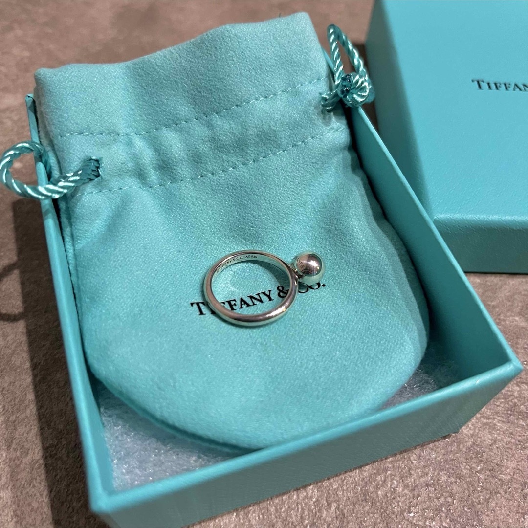 Tiffany & Co.(ティファニー)のティファニー ハードウェアボールリング　シルバーリング レディースのアクセサリー(リング(指輪))の商品写真