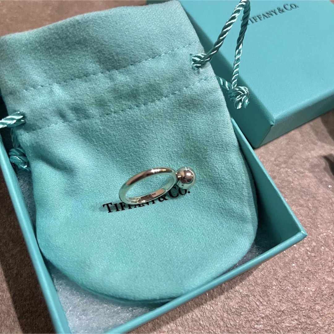 Tiffany & Co.(ティファニー)のティファニー ハードウェアボールリング　シルバーリング レディースのアクセサリー(リング(指輪))の商品写真