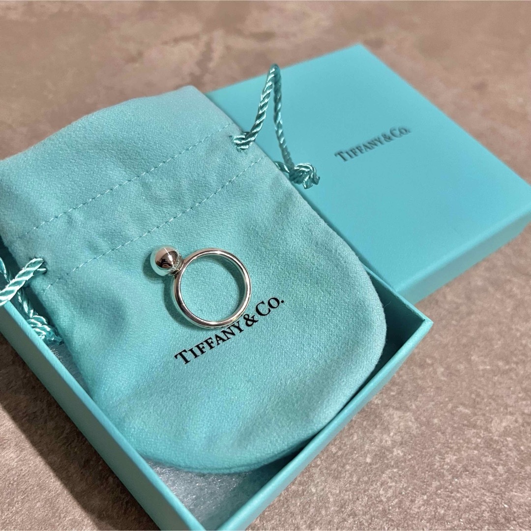 Tiffany & Co.(ティファニー)のティファニー ハードウェアボールリング　シルバーリング レディースのアクセサリー(リング(指輪))の商品写真