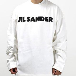 ジルサンダー(Jil Sander)のJIL SUNDER ロングTシャツ シャツ ロン 長袖 ホワイト ジルサンダー(Tシャツ/カットソー(七分/長袖))