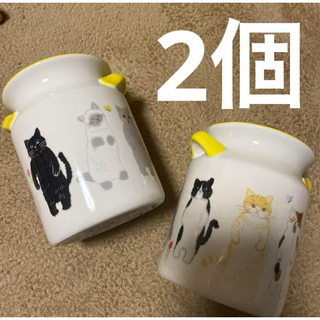 カルディ(KALDI)の新品　カルディ　2024  キャットキャニスター　2個(菓子/デザート)