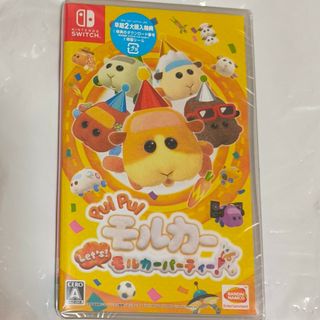 ニンテンドースイッチ(Nintendo Switch)のPUI PUI モルカー Let's！ モルカーパーティー！(家庭用ゲームソフト)