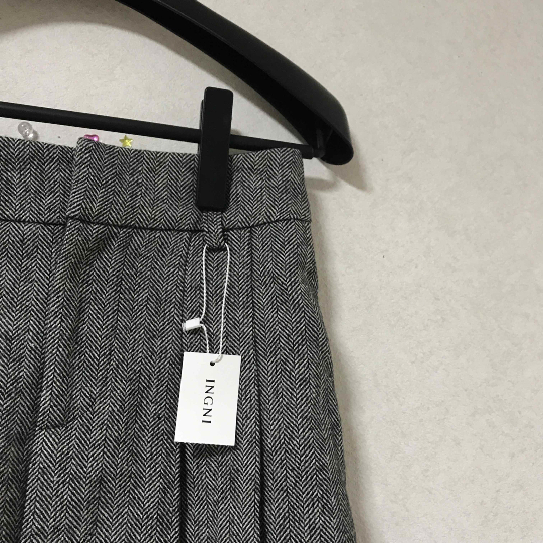 INGNI(イング)の未使用タグ付き　INGNI イング　インナーパンツ付き　フリーサイズ レディースのスカート(ミニスカート)の商品写真