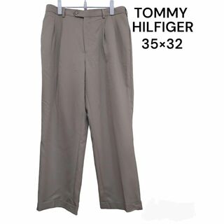 トミーヒルフィガー(TOMMY HILFIGER)のTOMMYHILFIGER　トミーヒルフィガー　35×32　ツータック　パンツ(その他)