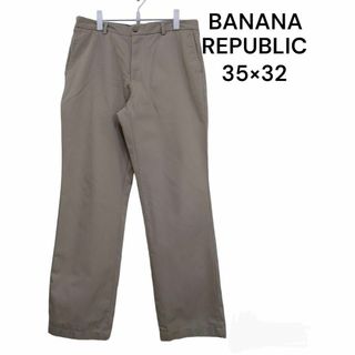 バナナリパブリック(Banana Republic)のBANANAREPUBLIC　古着　35×32　コットンパンツ　エマーソン(チノパン)