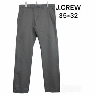 ジェイクルー(J.Crew)のJ.CREW　ジェイクルー　コットンパンツ　古着　35×32　カラーパンツ(その他)