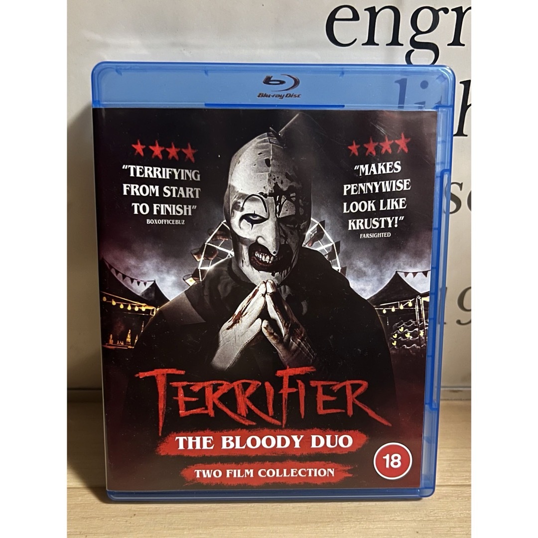 terrifier /terrifier2 テリファー Bluray エンタメ/ホビーのDVD/ブルーレイ(外国映画)の商品写真