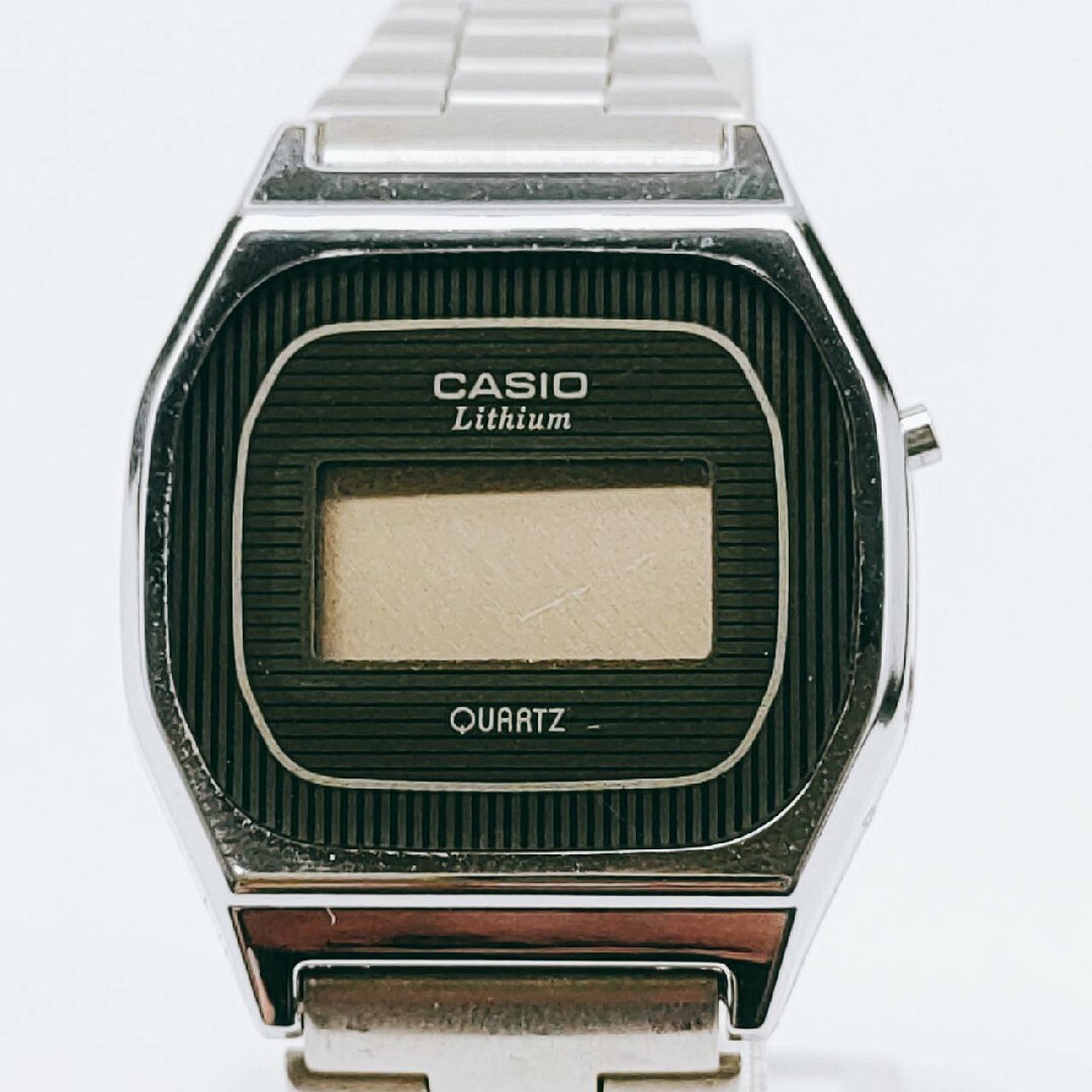 CASIO(カシオ)の#198 CASIO カシオ 401 LB 611 腕時計 デジタル 黒文字盤 レディースのファッション小物(腕時計)の商品写真