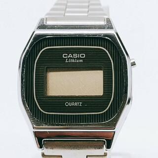 カシオ(CASIO)の#198 CASIO カシオ 401 LB 611 腕時計 デジタル 黒文字盤(腕時計)