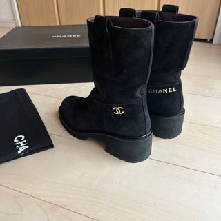 シャネル(CHANEL)のCHANEL シャネル ブーツ サイズ38.5(ブーツ)