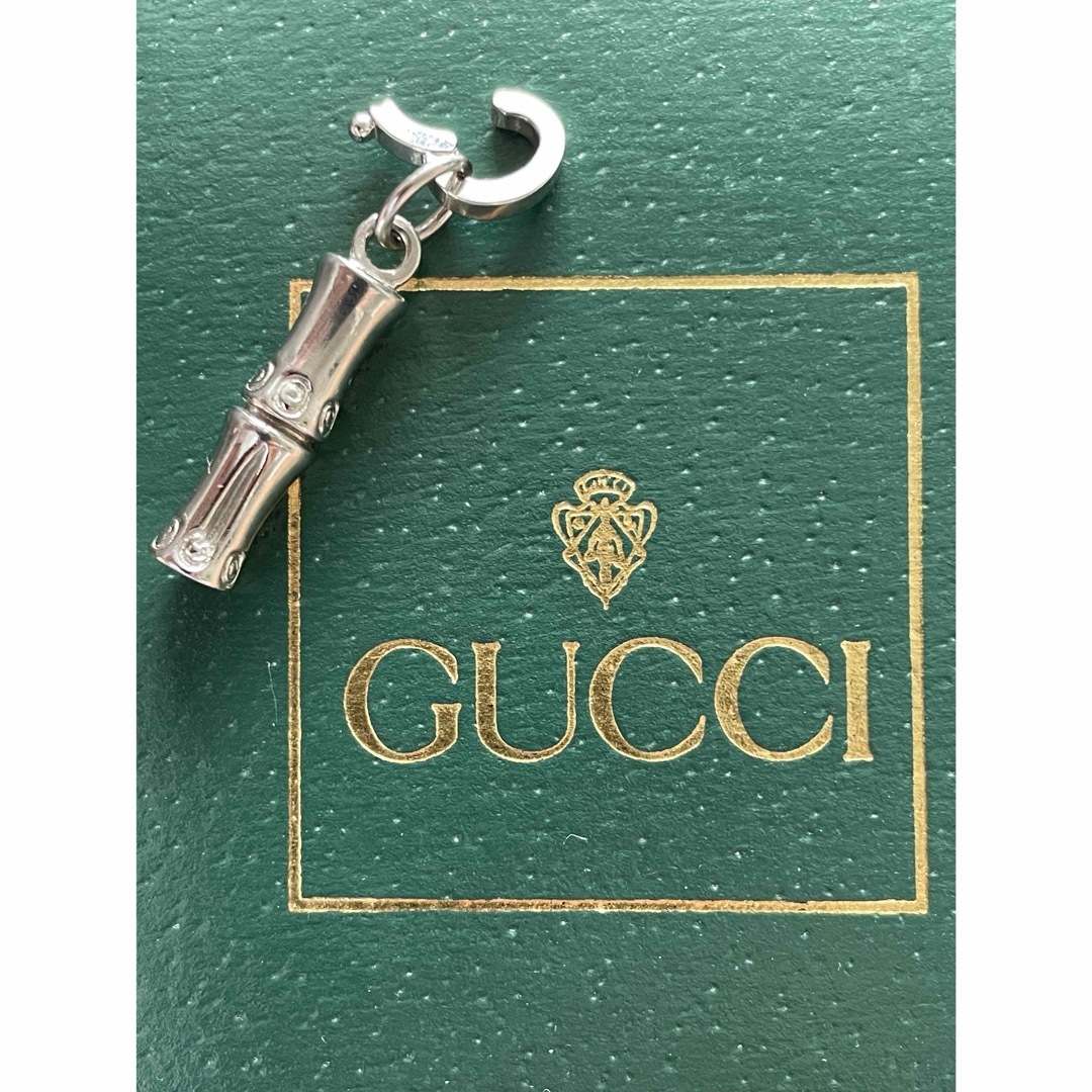 GUCCI バンブー チャーム キーホルダー ネックレス