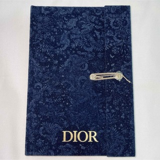 クリスチャンディオール(Christian Dior)の【非売品&新品未使用品】Dior ノベルティ ベロア素材手帳 ノート (ノベルティグッズ)