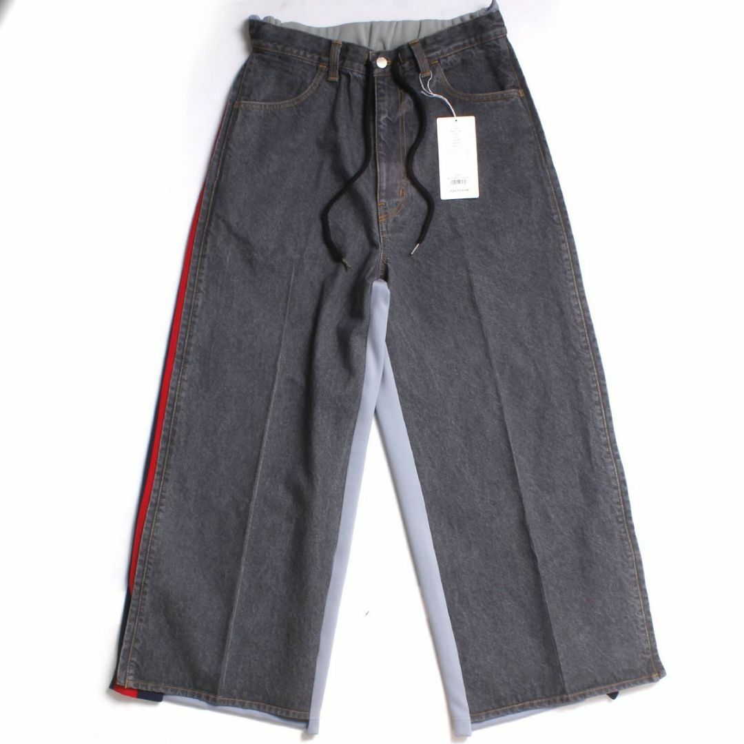 23FW FACETASM JERSEY MERGING DENIM PANTS 23FW FACETASM JERSEY MERGING DENIM PANTS