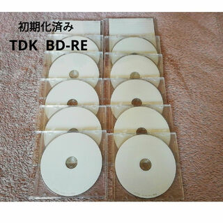 ティーディーケイ(TDK)の初期化済み TDK 25GB  BD-RE  12枚(その他)