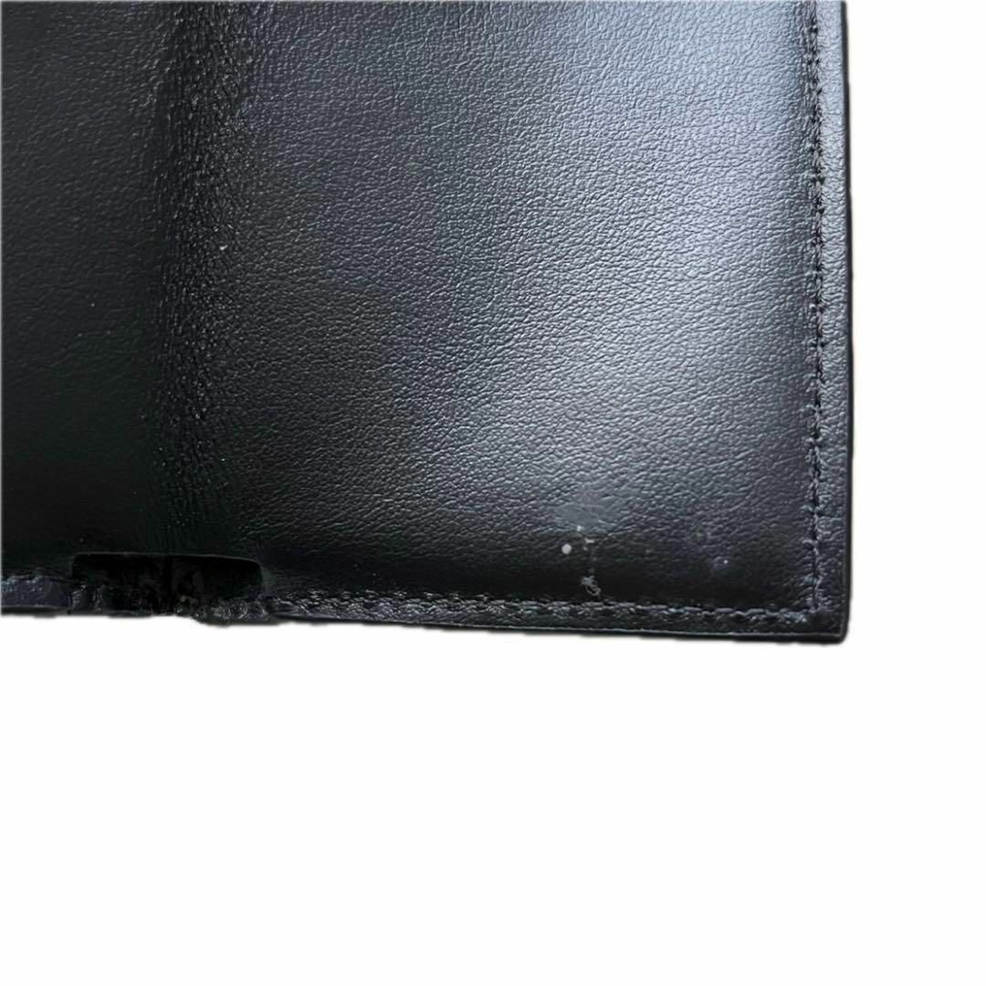 sacai(サカイ)の【箱付き】sacai 三つ折財布 チェーン コインケース ブラック イタリア製 レディースのファッション小物(財布)の商品写真