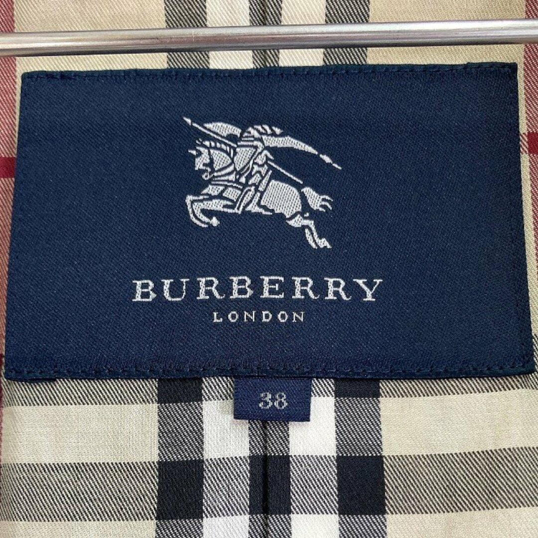 BURBERRY(バーバリー)の★BURBERRY LONDON バーバリー ロンドン FRA43-240-09 トレンチコート ブラック size38 レディースのジャケット/アウター(トレンチコート)の商品写真