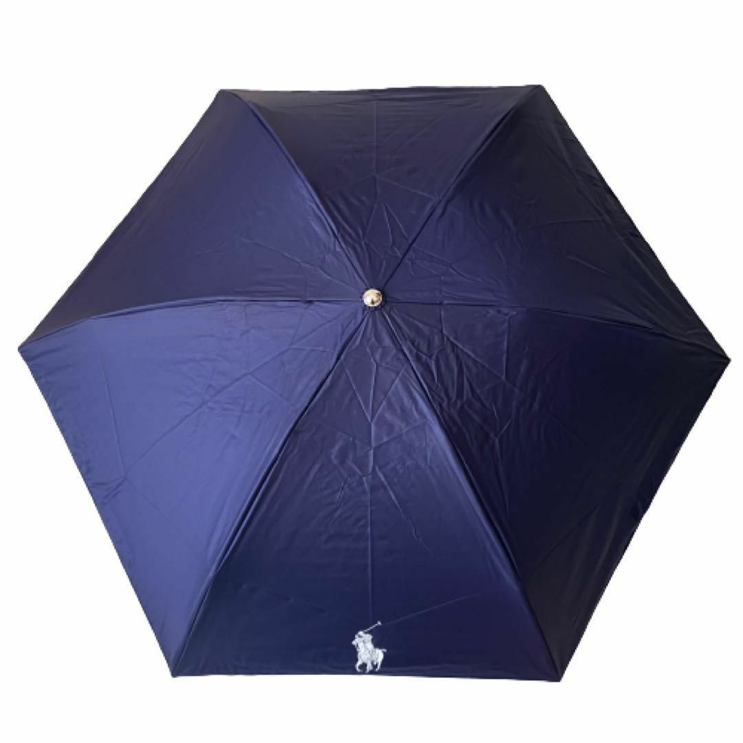 POLO RALPH LAUREN(ポロラルフローレン)の【新品】 ポロラルフローレン 折りたたみ晴雨兼用傘 晴雨兼用 遮光・UV99% レディースのファッション小物(傘)の商品写真