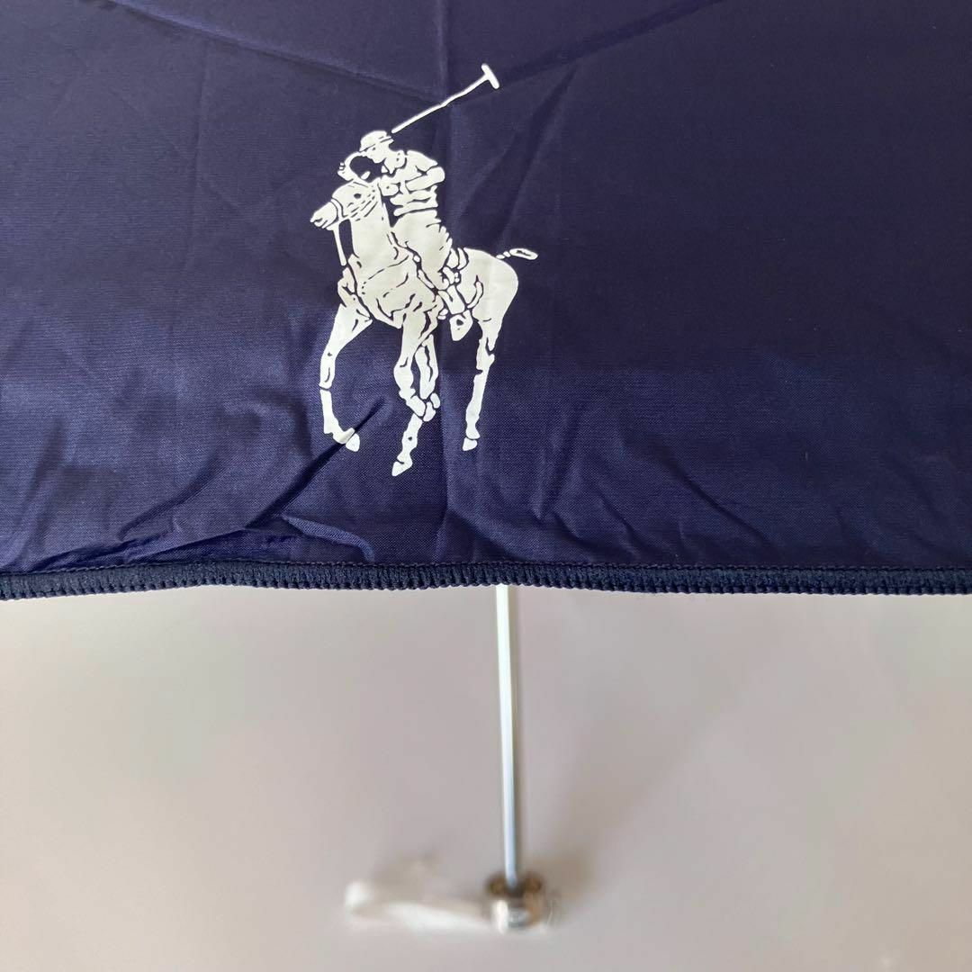 POLO RALPH LAUREN(ポロラルフローレン)の【新品】 ポロラルフローレン 折りたたみ晴雨兼用傘 晴雨兼用 遮光・UV99% レディースのファッション小物(傘)の商品写真