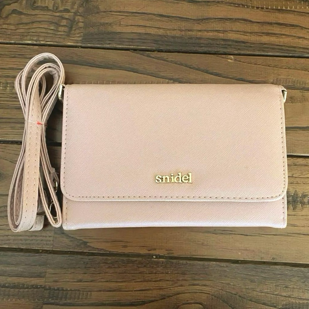 snidel マルチポシェット ショルダーバッグ ピンク 財布 | フリマアプリ ラクマ