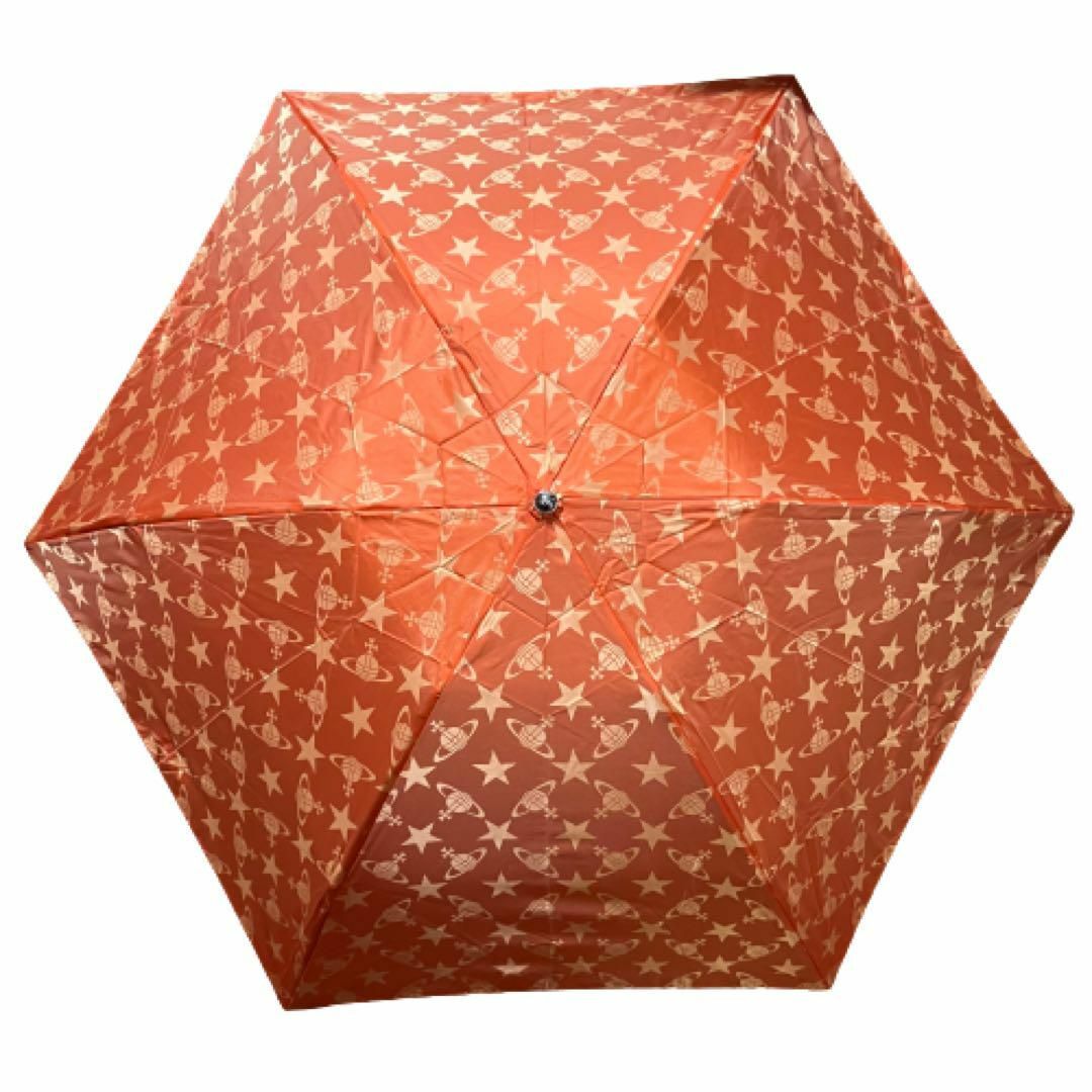 Vivienne Westwood(ヴィヴィアンウエストウッド)の【新品】 ヴィヴィアン 折りたたみ晴雨兼用傘 晴雨兼用 遮光・UV99% レディースのファッション小物(傘)の商品写真