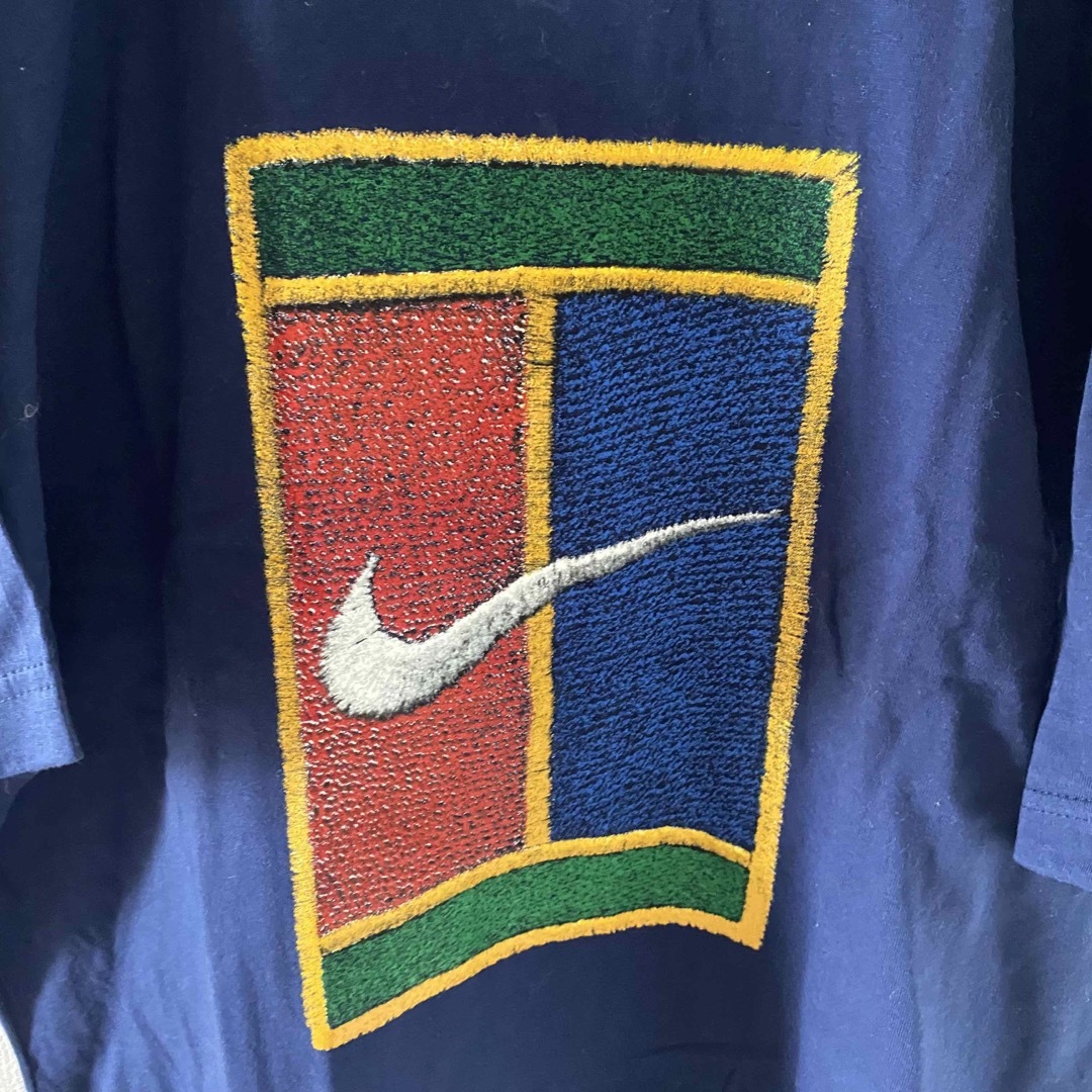 NIKE(ナイキ)の90sNIKEナイキ銀タグtシャツ半袖メンズネイビー紺 メンズのトップス(Tシャツ/カットソー(半袖/袖なし))の商品写真