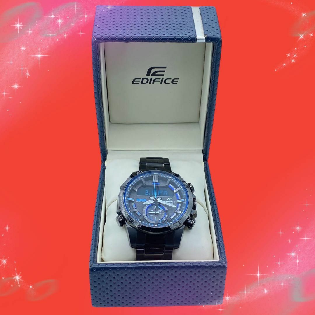 CASIO(カシオ)の《美品　稼動品》　カシオ　エディフィス　モバイルリンク　メンズ腕時計　ソーラー メンズの時計(腕時計(アナログ))の商品写真