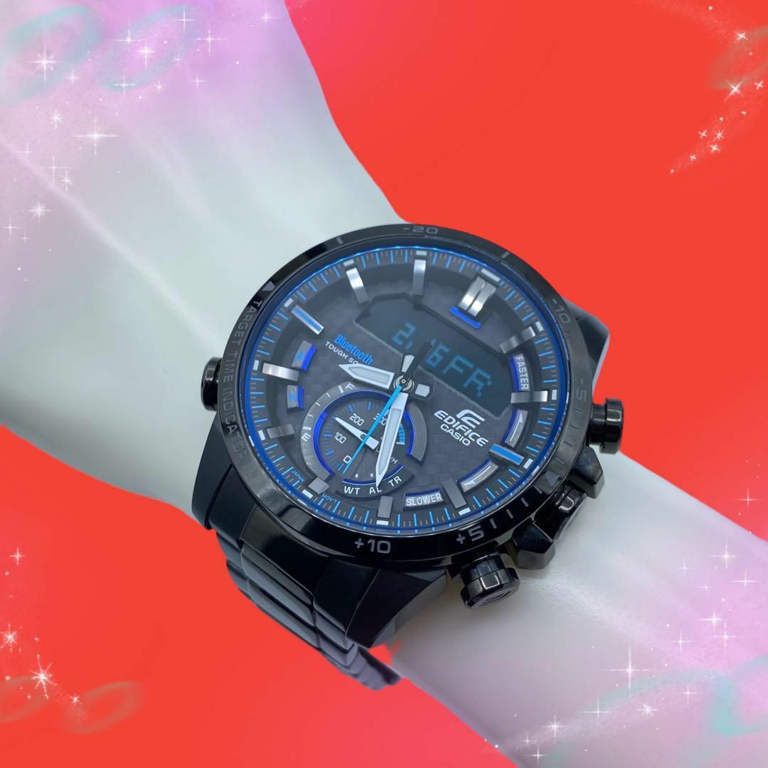 CASIO(カシオ)の《美品　稼動品》　カシオ　エディフィス　モバイルリンク　メンズ腕時計　ソーラー メンズの時計(腕時計(アナログ))の商品写真