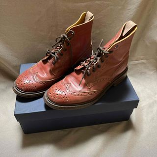 トリッカーズTricker’s×SEAサイドゴア　ネイビー　UK5 24cm