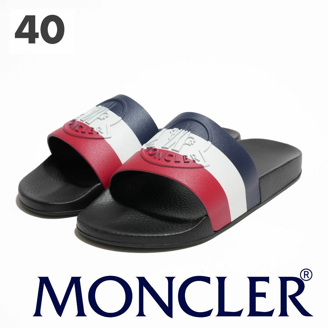 MONCLER(モンクレール)の新品 MONCLER BASILE サンダル 40 メンズの靴/シューズ(サンダル)の商品写真