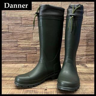 ダナー(Danner)の廃盤 新品 ダナー ホーステイル ラバー レイン ブーツ カーキ 25.0 ③(長靴/レインシューズ)