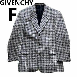 GIVENCHY テーラードジャケット チェック シングル 3B メンズ スーツ(テーラードジャケット)