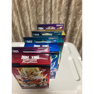 新品未使用　ドラゴンボール　スタートデッキ　悟空　ブロリー　フリーザ　ペジータ　