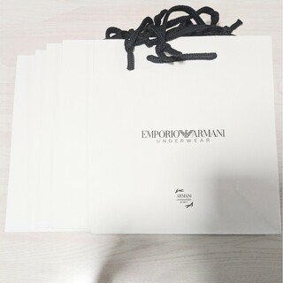 エンポリオアルマーニ(Emporio Armani)のEMPORIO ARMANI ショッパー 5枚(ショップ袋)