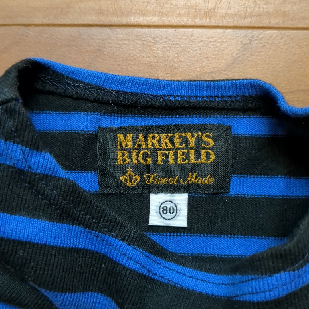 MARKEY'S(マーキーズ)のMARKEY'S BIG FIELD　ロンＴ　80cm キッズ/ベビー/マタニティのベビー服(~85cm)(Ｔシャツ)の商品写真