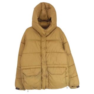 ザノースフェイス(THE NORTH FACE)のTHE NORTH FACE ノースフェイス CAMP Sierra Short キャンプシェラ ショート フード 中綿ジャケット ブラウン系 M【中古】(ダウンジャケット)