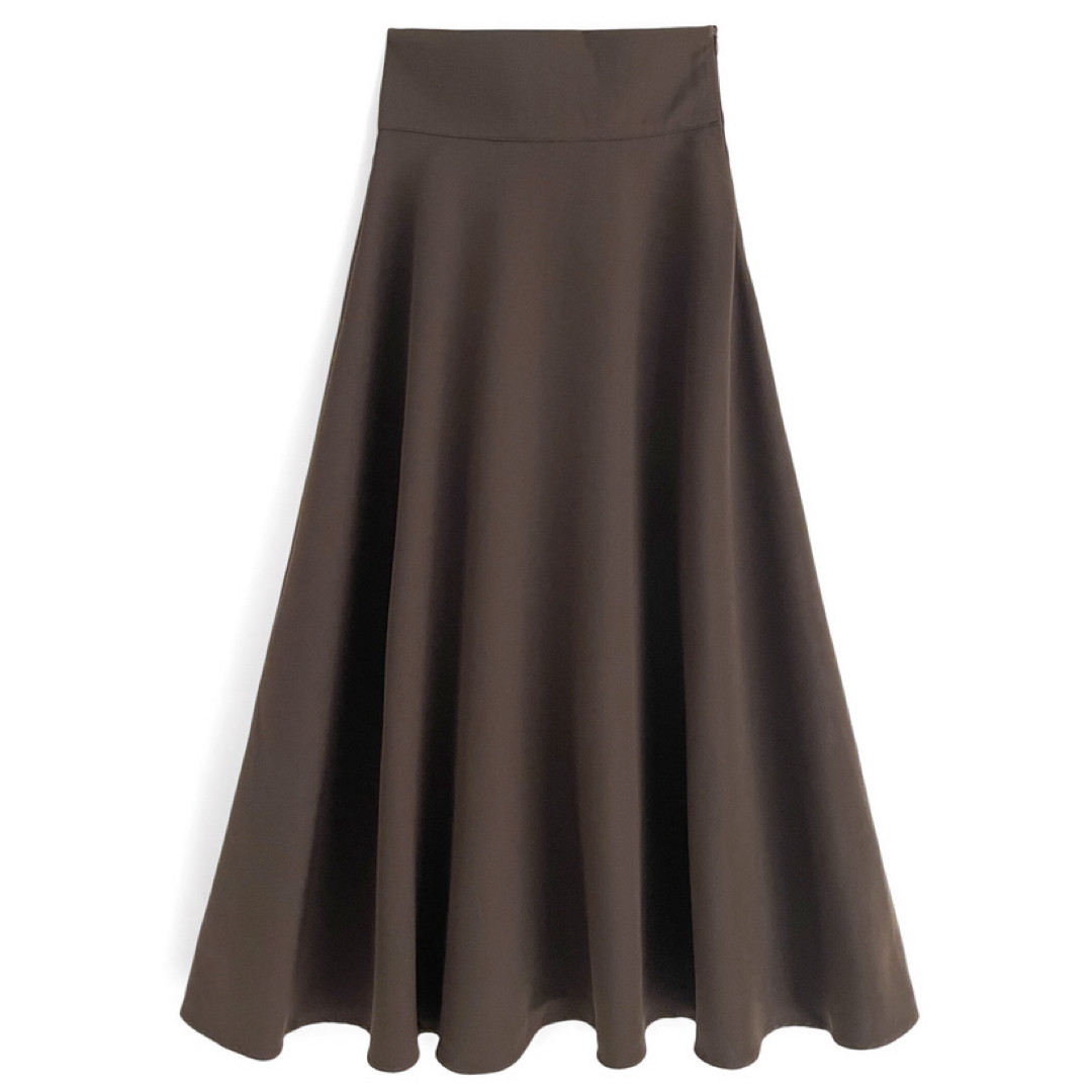 GRL(グレイル)のハイウエストフレアスカート[fo1849] レディースのスカート(ロングスカート)の商品写真