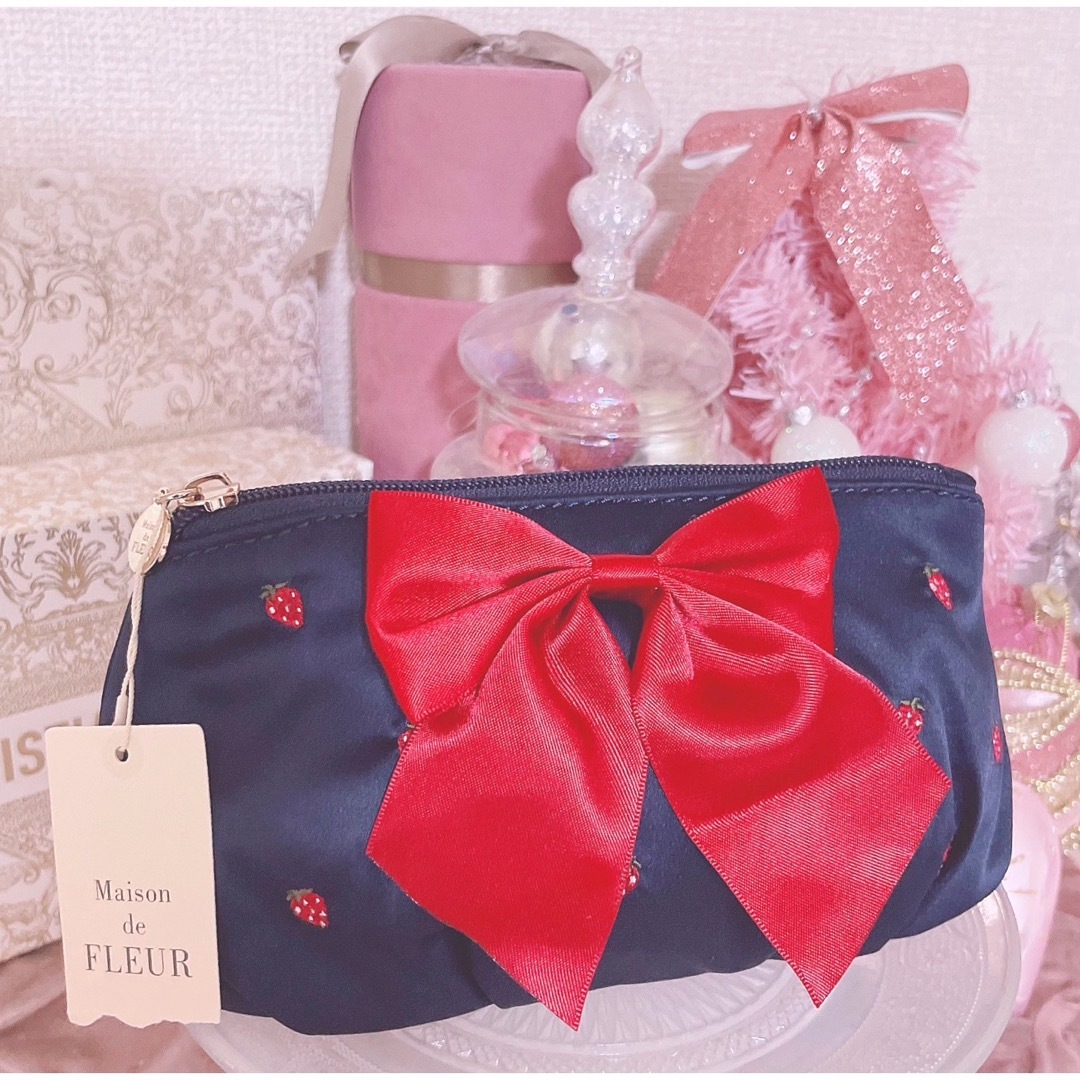 Maison de FLEUR(メゾンドフルール)の早い者勝ち♡レア♡入手困難♡セット♡ロリータ♡ピンク♡リズリサ♡姫系♡リボン レディースのファッション小物(ポーチ)の商品写真