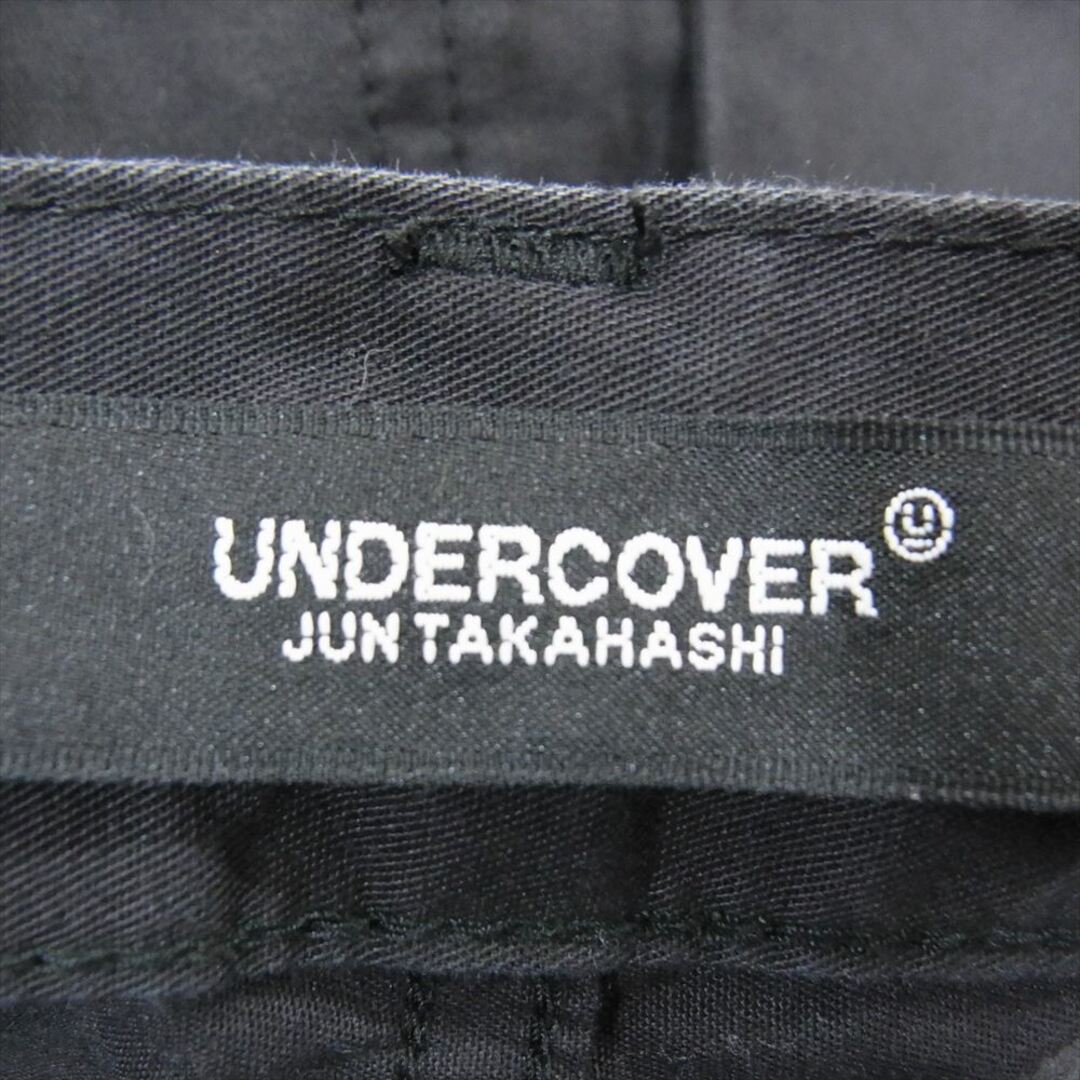 UNDERCOVER(アンダーカバー)のUNDERCOVER アンダーカバー 19SS UCW4517-2 フラシPK付 コットンツイル パンツ ブラック系 3【中古】 メンズのパンツ(その他)の商品写真