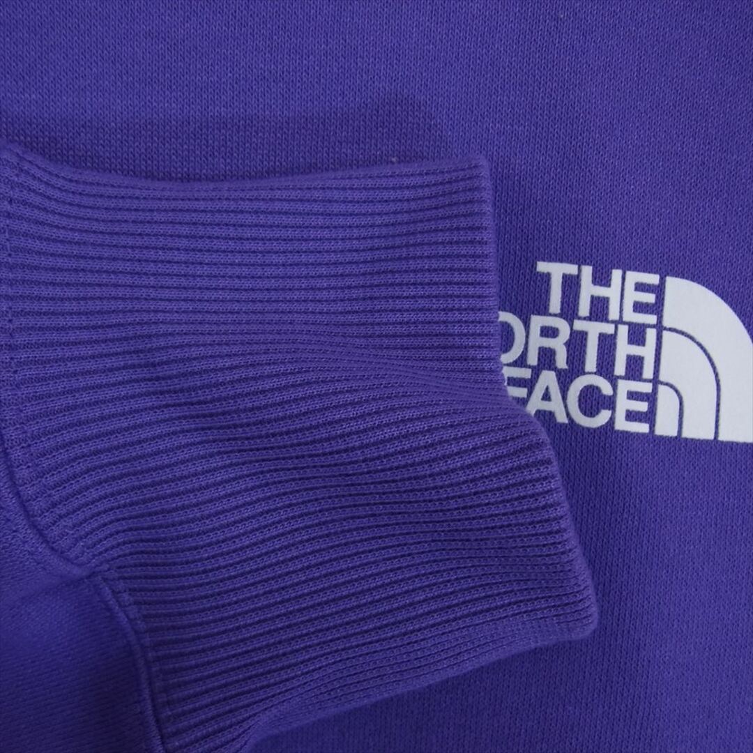 THE NORTH FACE(ザノースフェイス)のTHE NORTH FACE ノースフェイス NT62040 Back Square Logo Hoodie バック スクエア ロゴ フーディー パーカー パープル系 L【中古】 メンズのトップス(パーカー)の商品写真