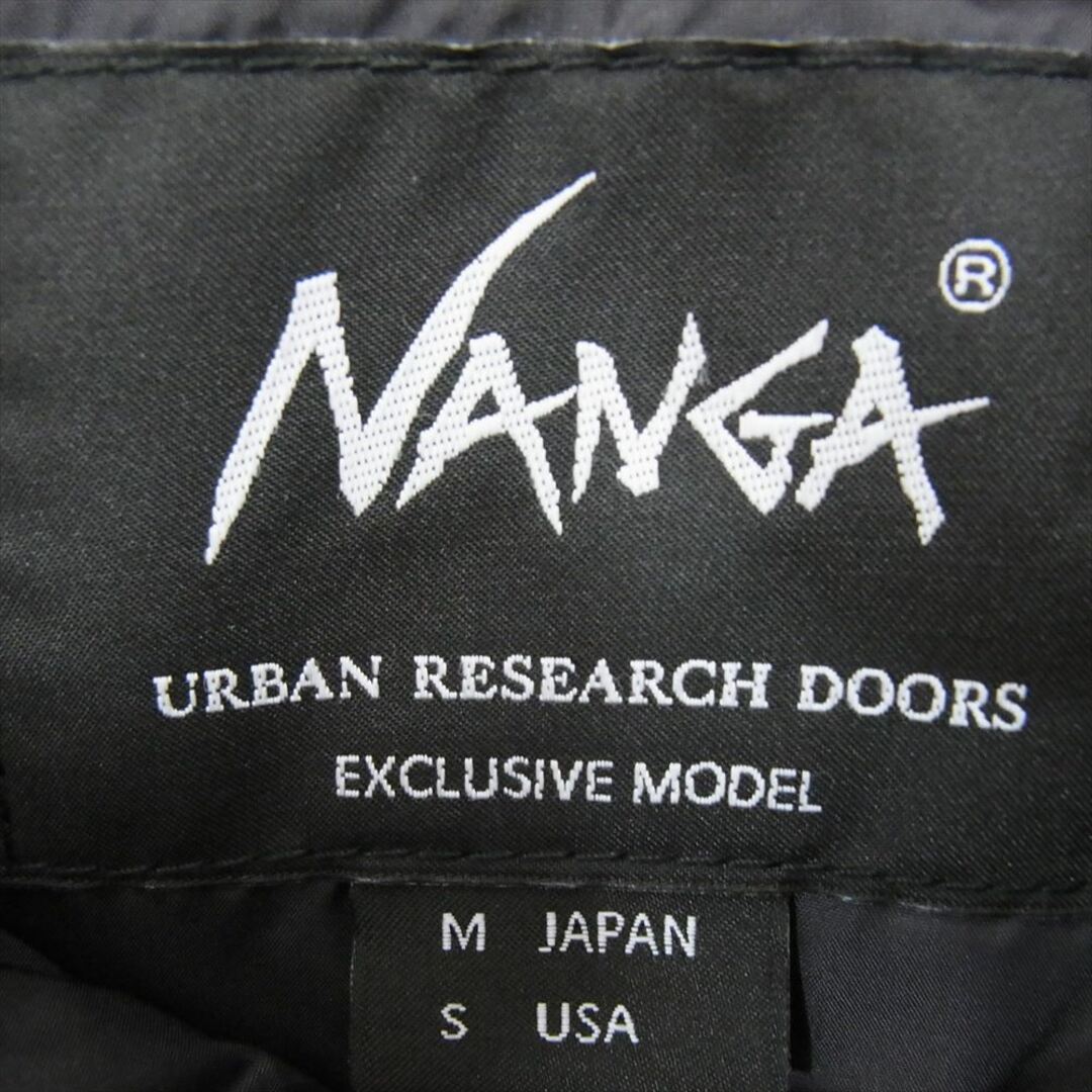 NANGA(ナンガ)のNANGA ナンガ ダウンDR07-17H701 × URBAN RESEARCH DOORS アーバンリサーチドアーズ 別注  AURORA オーロラ ダウンジャケット ブラウン系 M【中古】 メンズのジャケット/アウター(ダウンジャケット)の商品写真