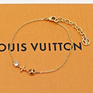 ルイヴィトン(LOUIS VUITTON)のルイヴィトン コリエ プティルイ ブレスレット ゴールド レディース フラワー(ブレスレット/バングル)