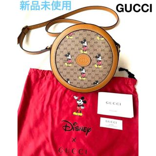 グッチ(Gucci)の【新品】グッチ×ディズニー GUCCI ショルダーバッグ　斜めがけ　ミッキー(ショルダーバッグ)