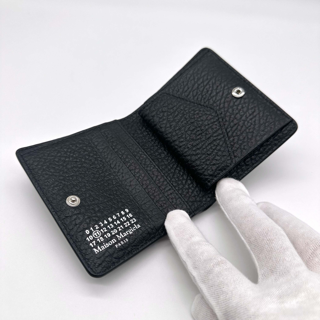 Maison Martin Margiela(マルタンマルジェラ)の【美品】メゾンマルジェラ 4ステッチ コンパクトウォレット 二つ折り財布 レディースのファッション小物(財布)の商品写真