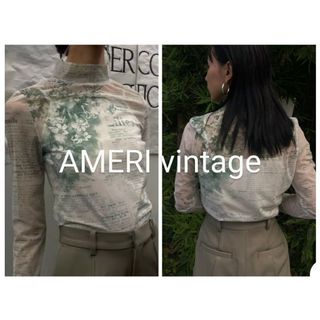 アメリヴィンテージ(Ameri VINTAGE)のAMERI vintage PICTURE BOOK TATTOO TOP(カットソー(長袖/七分))