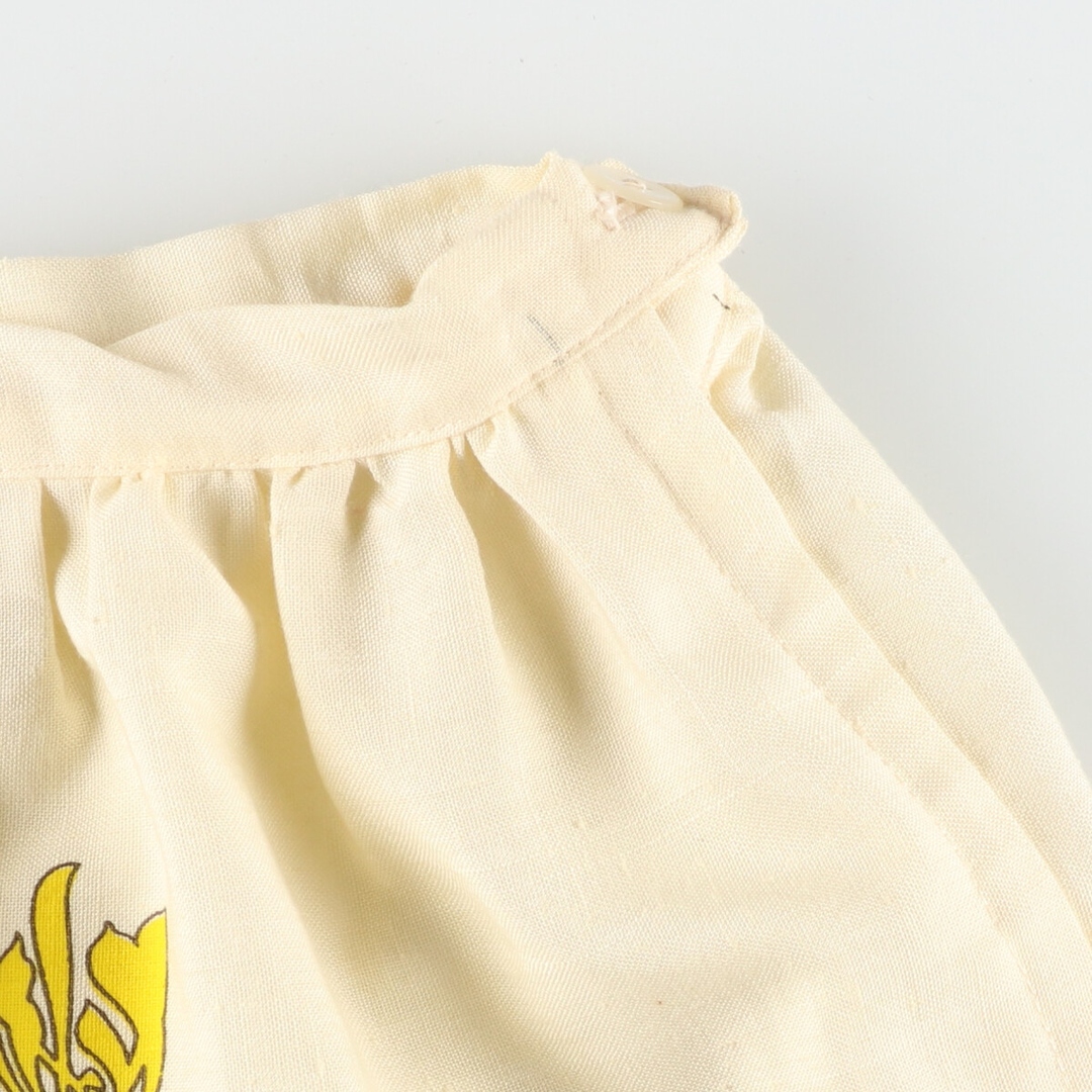 古着 70年代 UNKNOWN 花柄 マキシ丈 Aラインギャザースカート レディースM ヴィンテージ /evb004513 レディースのスカート(ロングスカート)の商品写真