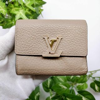 ルイヴィトン(LOUIS VUITTON)のルイヴィトン　三つ折り財布　ポルトフォイユカプシーヌXS　ガレ(財布)