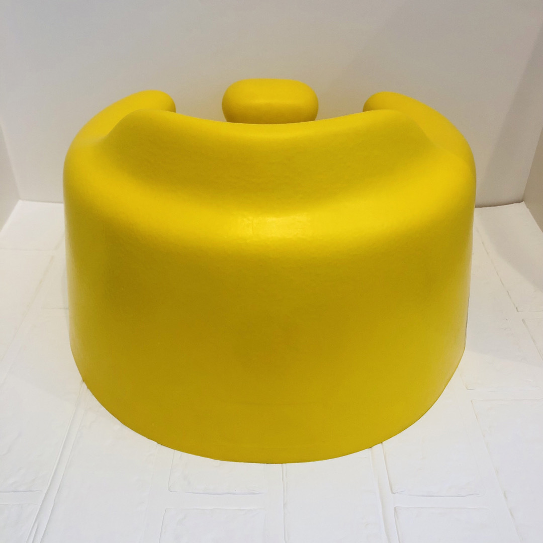 Bumbo(バンボ)のバンボ Bumbo イエロー ベビーチェア ベビーソファ キッズ/ベビー/マタニティの寝具/家具(その他)の商品写真