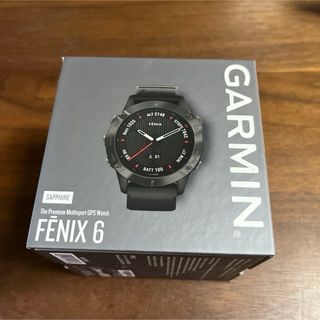 ガーミン(GARMIN)のGARMIN FENIX 6 SAPPHIRE (腕時計(デジタル))